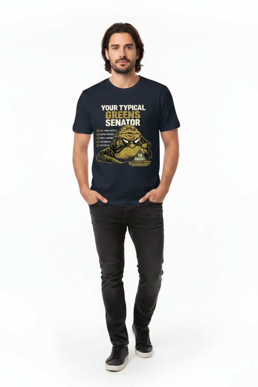 Greens Senator Heavyweight Drop-Shoulder Cotton T-Shirt