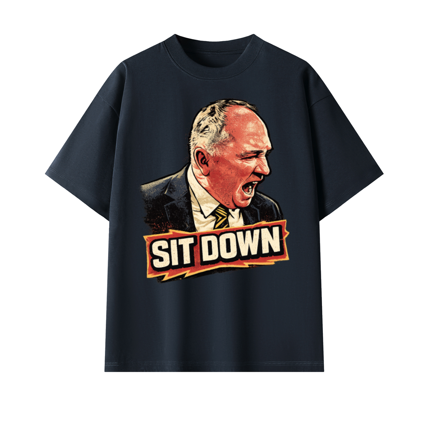 Sit Down Unisex Oversized T-Shirt