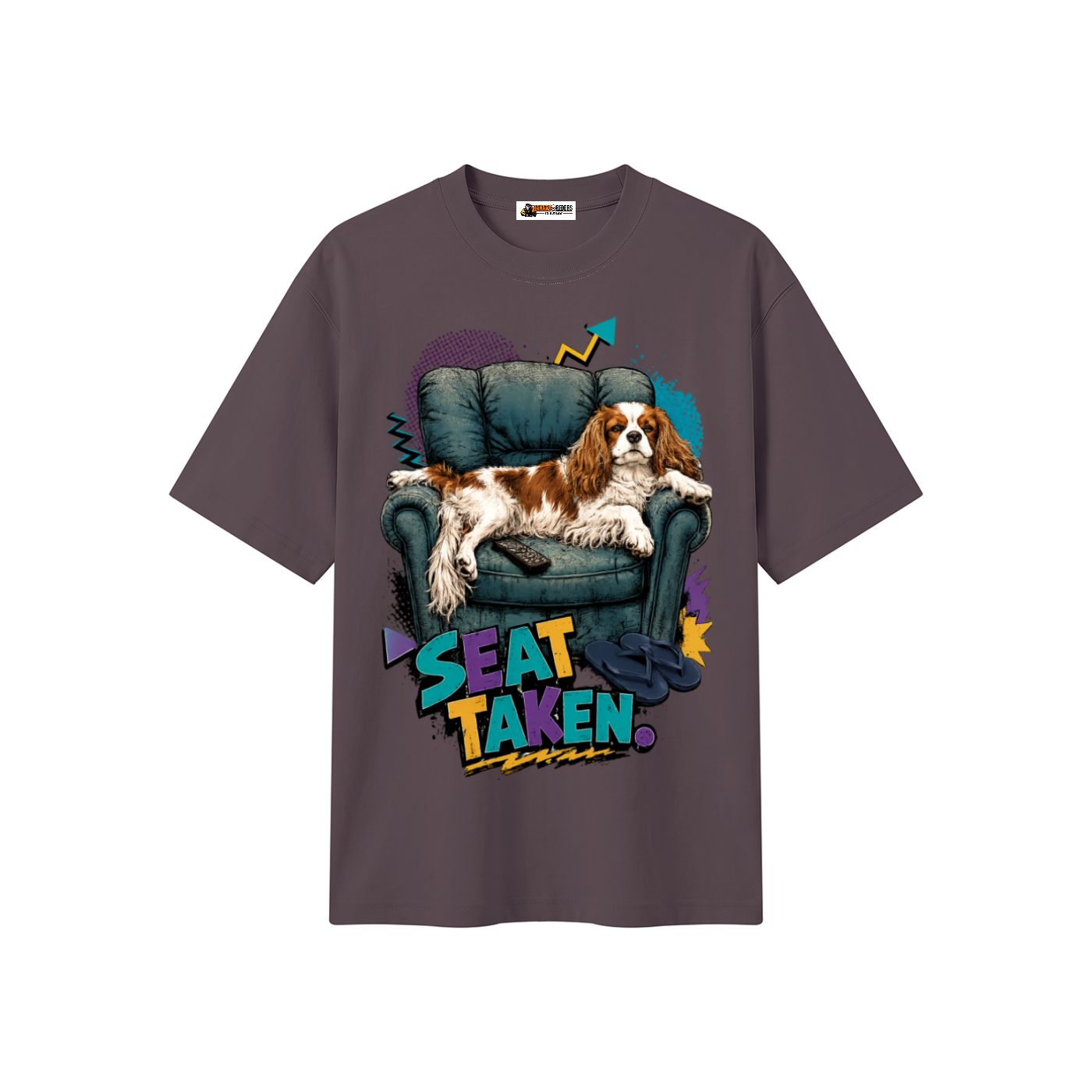 Seat Taken Unisex Heavyweight Oversized T-Shirt