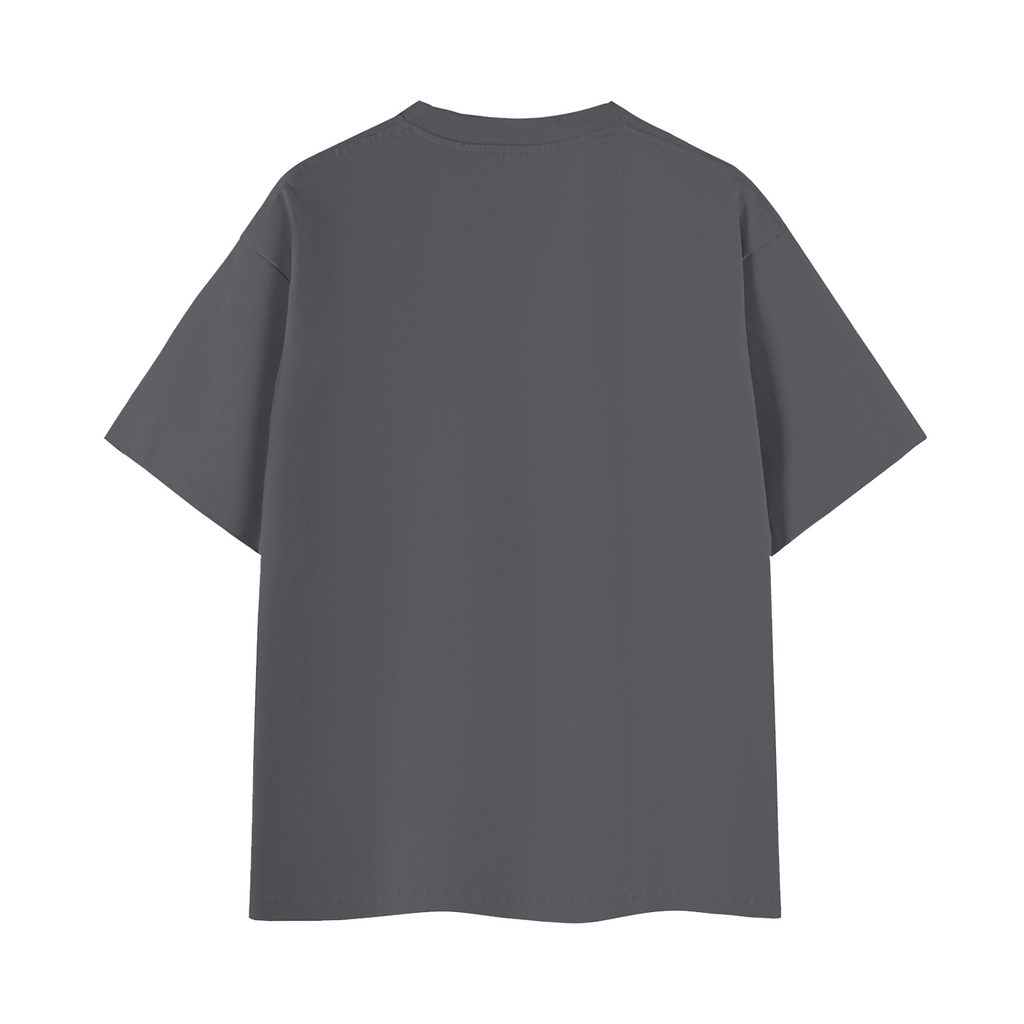 Dark Grey Back in My Day Australian Quote T-Shirt 3D back mockup