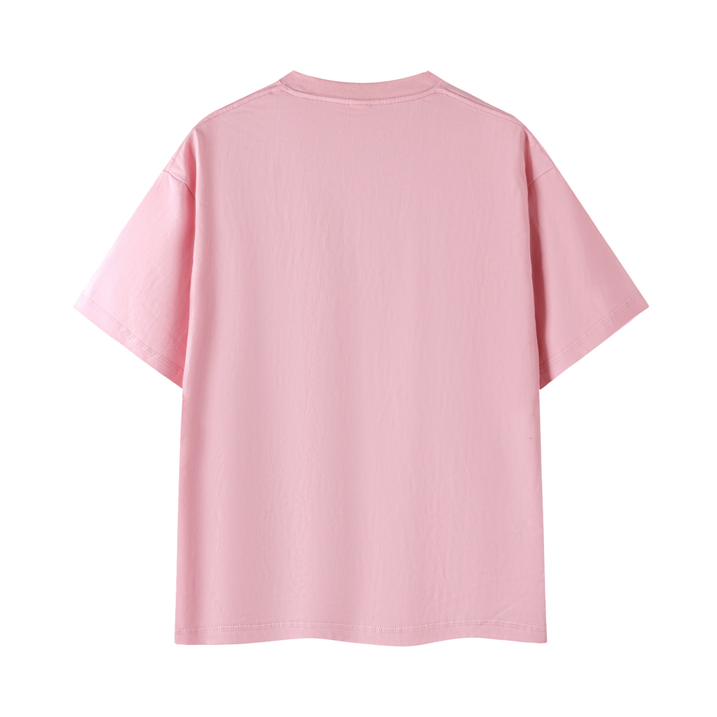 Pink Back in My Day Australian Quote T-Shirt 3D back mockup
