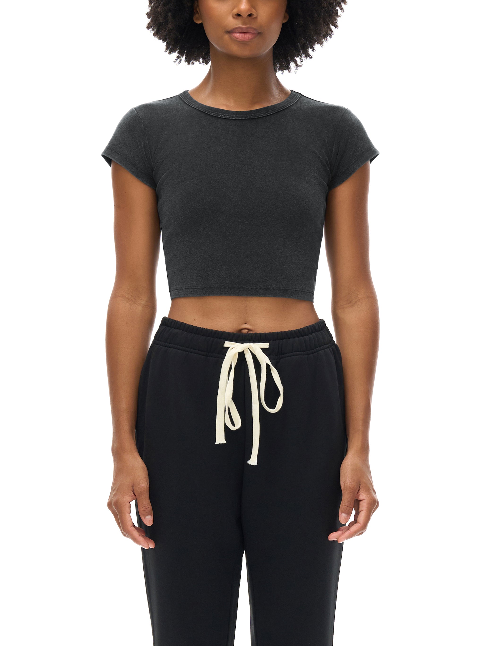 Women’s Snow-Washed Crop Top