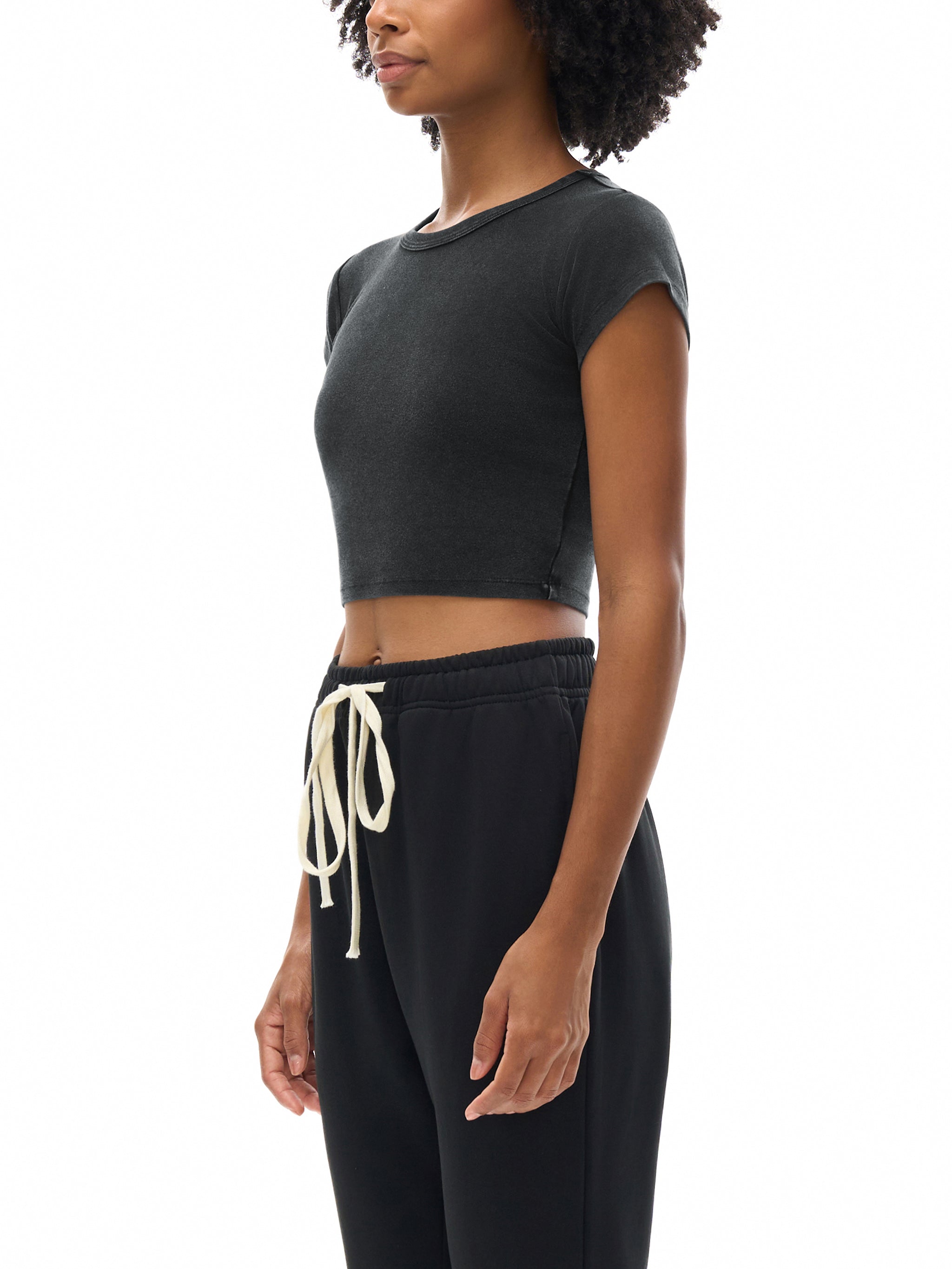 Women’s Snow-Washed Crop Top