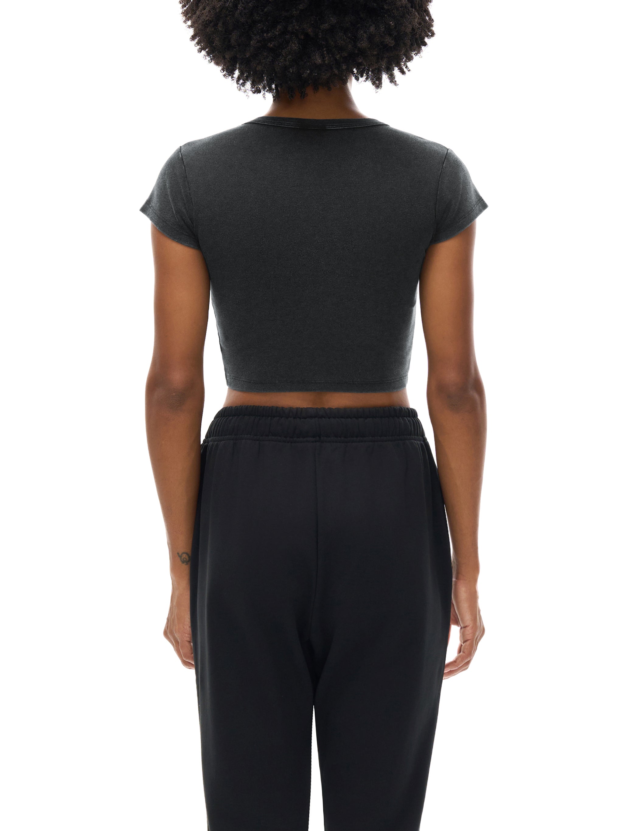 Women’s Snow-Washed Crop Top