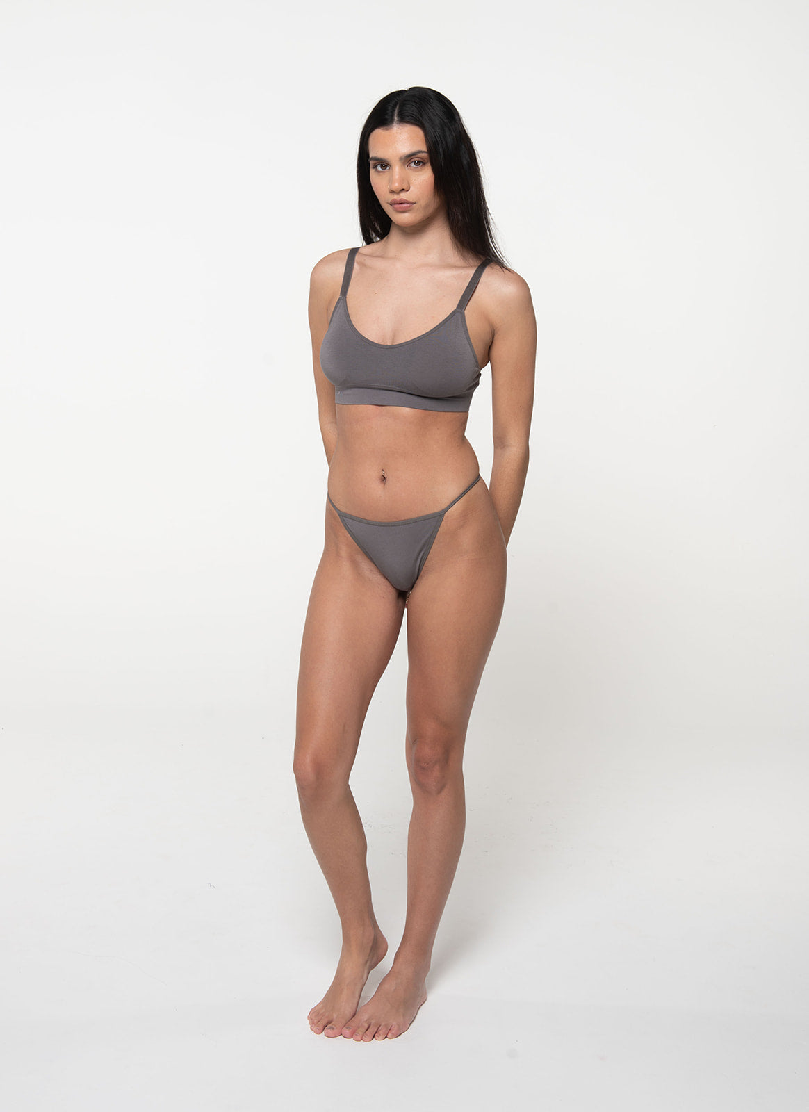 It's a G-String Modal Underwear - Slate