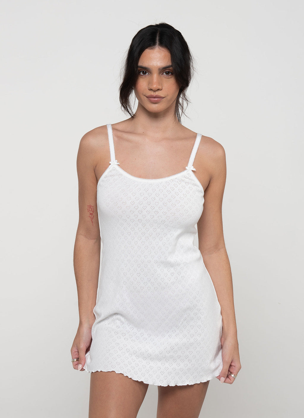 Vintage Nighty Organic Cotton Nightie - White