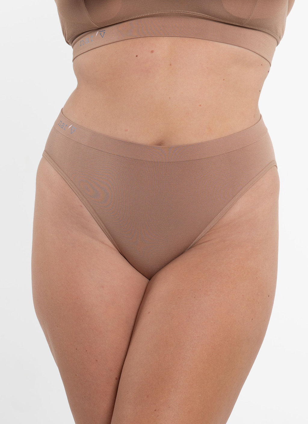 Callie Modal Bikini Brief Underwear - Chestnut