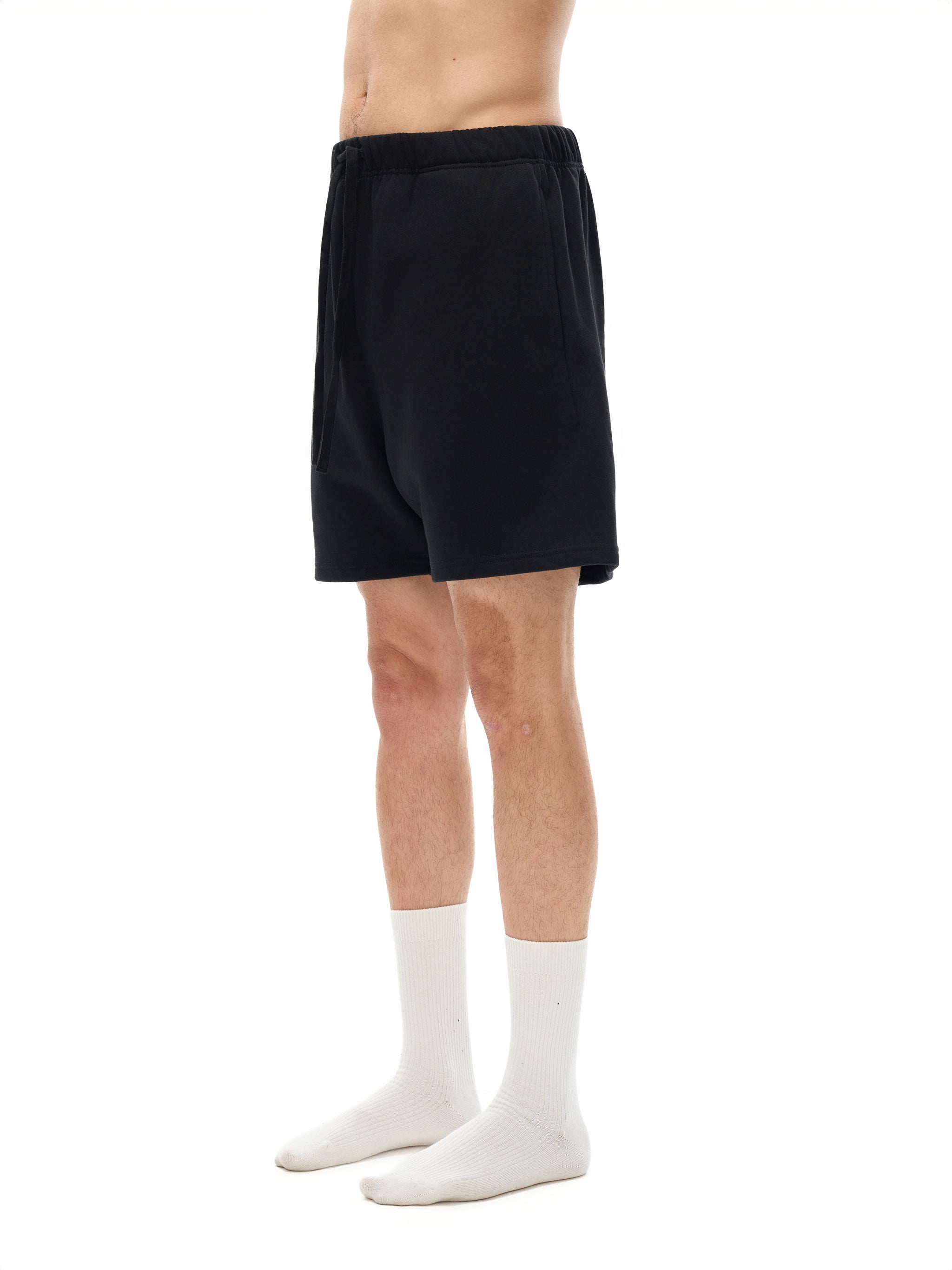 Unisex Earth-Tone Loose Fit Cotton Shorts