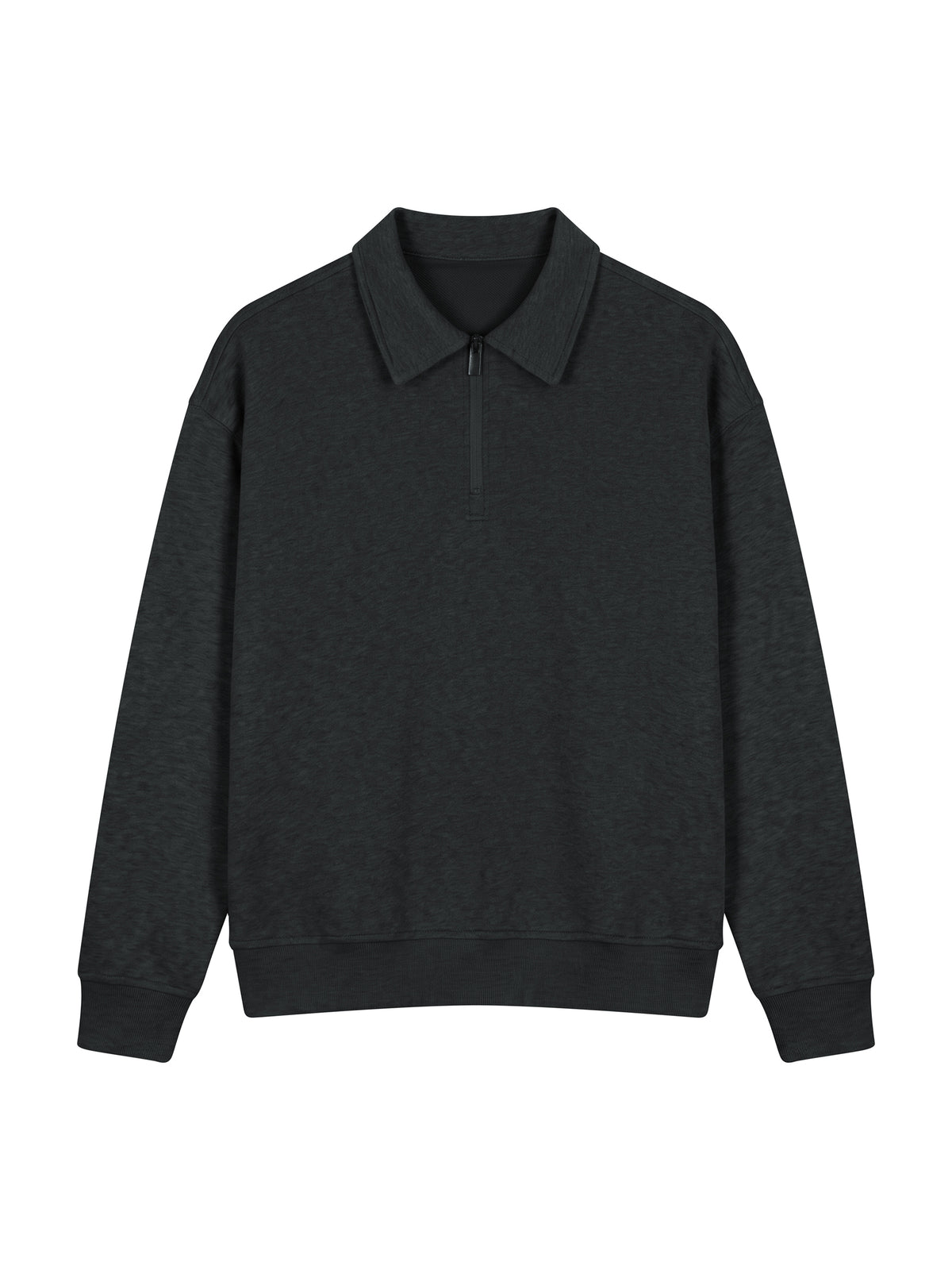 Unisex Boxy Quarter-Zip Sweatshirt