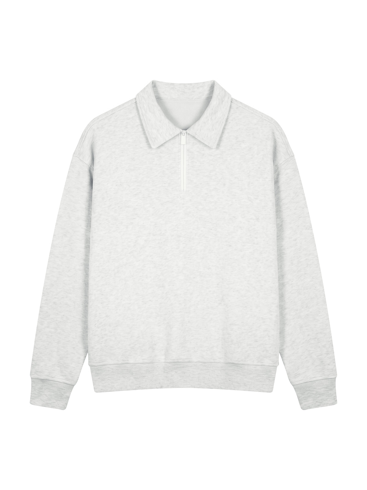 Unisex Boxy Quarter-Zip Sweatshirt