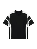Unisex Colour Block V-Neck T-Shirt