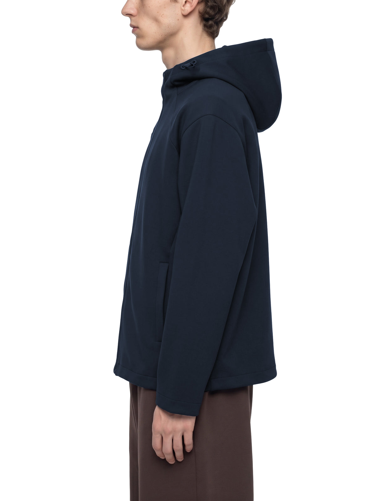 Unisex Paneled Full Zip Hoodie
