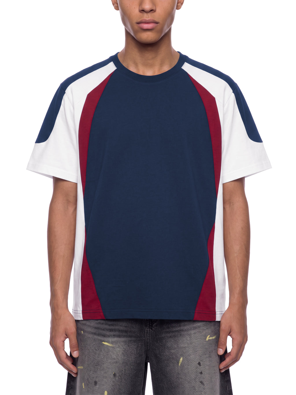 Unisex Raglan Color Block T-Shirt