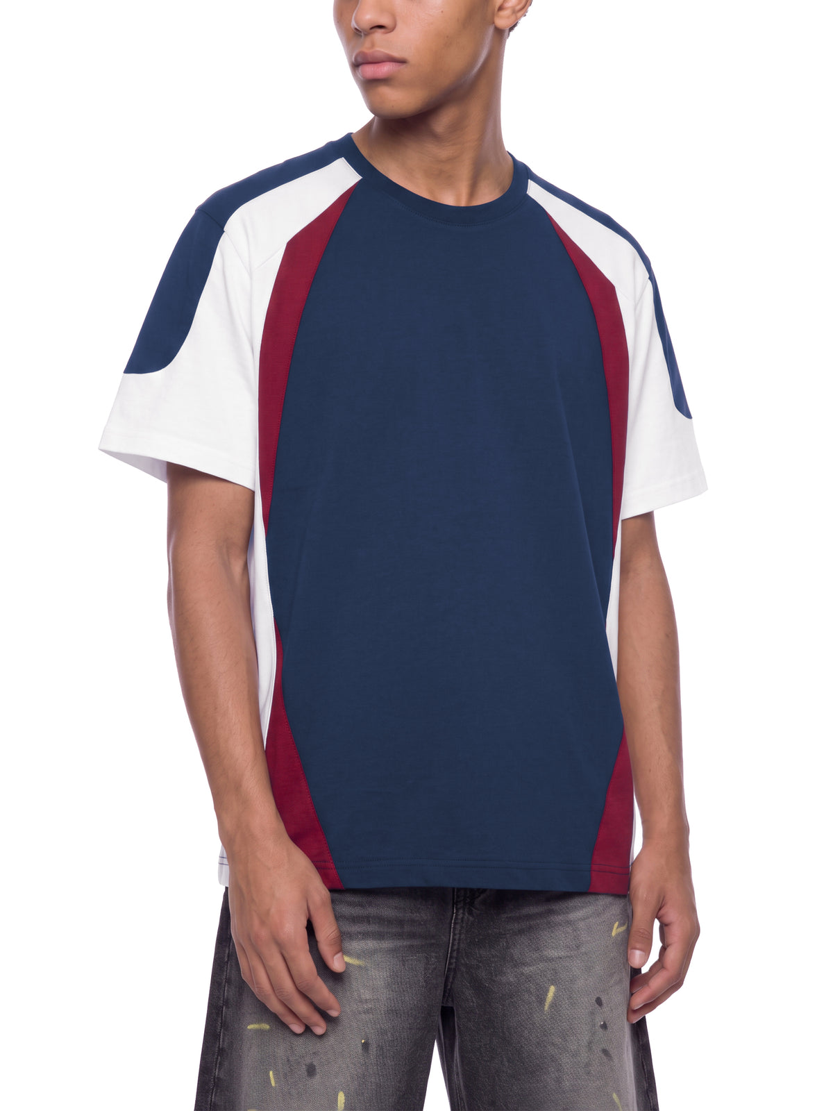 Unisex Raglan Color Block T-Shirt