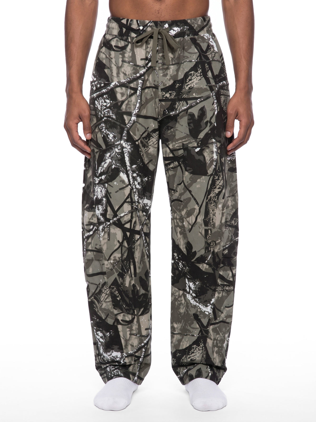 Unisex Tree Camo Barrel Leg Pants