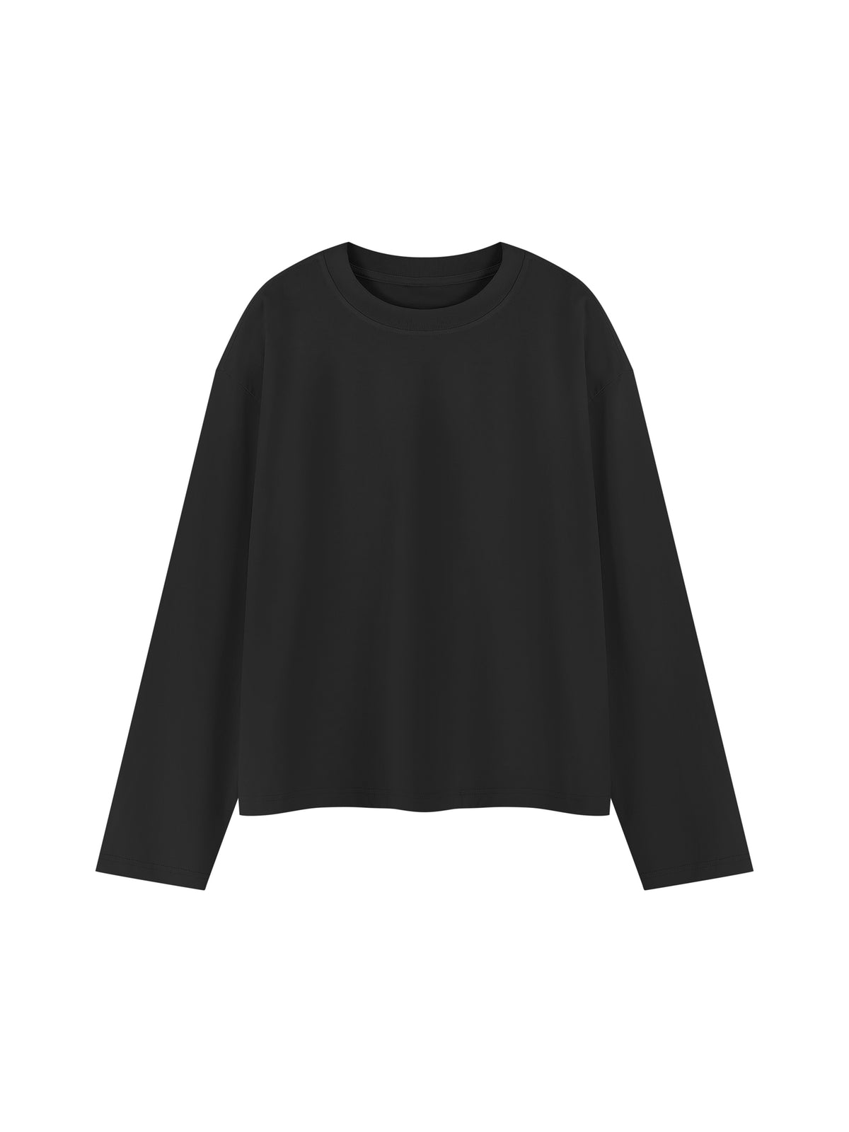 Unisex Vintage Wash Long Sleeve Boxy T-Shirt