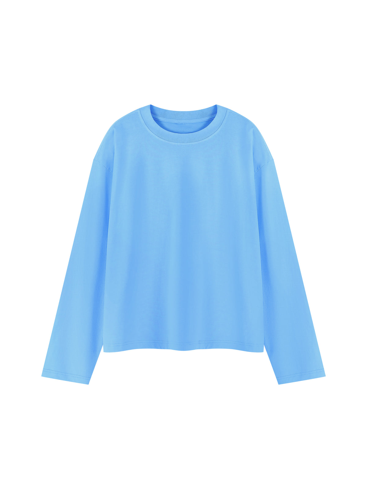 Unisex Vintage Wash Long Sleeve Boxy T-Shirt