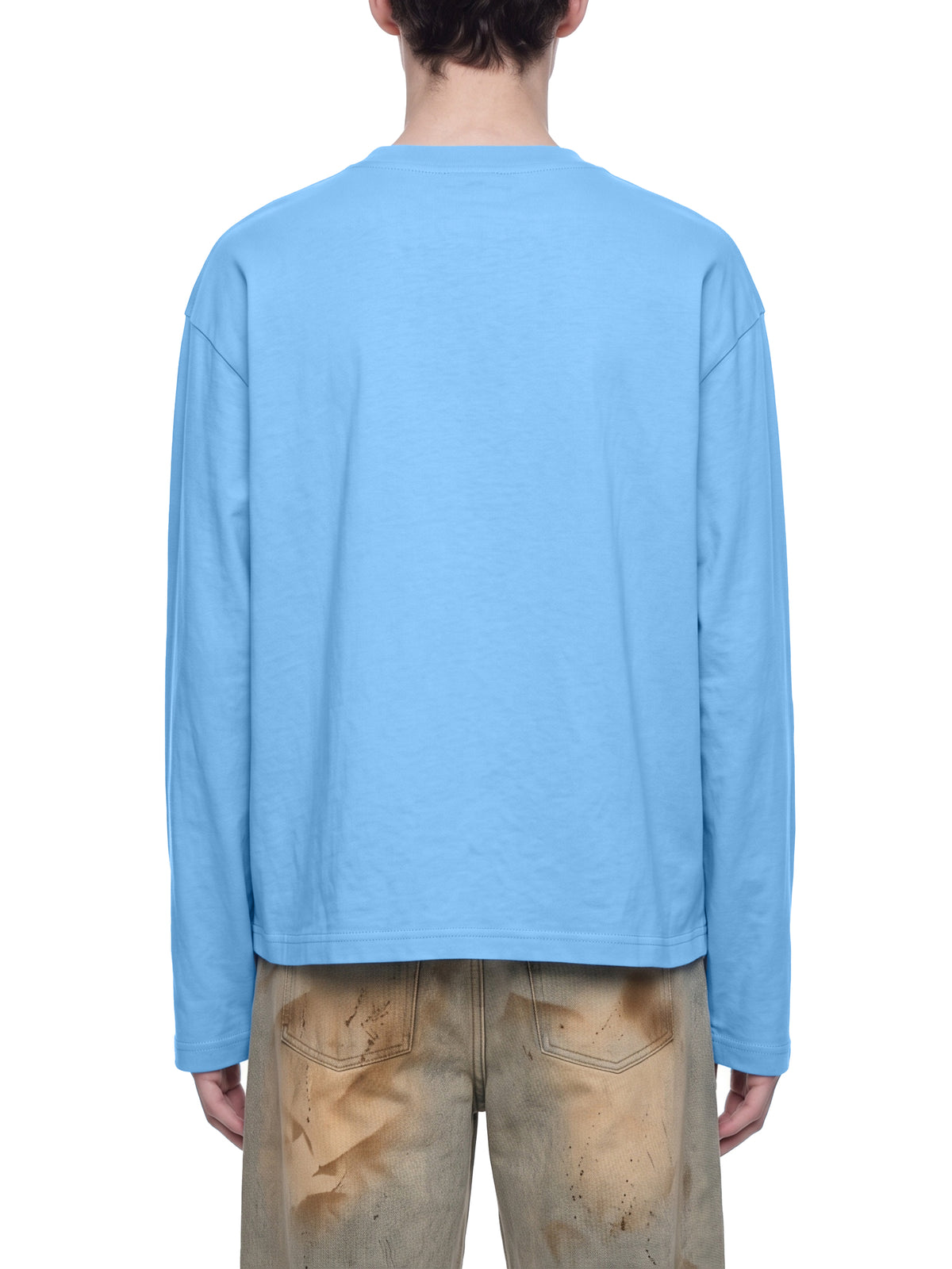Unisex Vintage Wash Long Sleeve Boxy T-Shirt