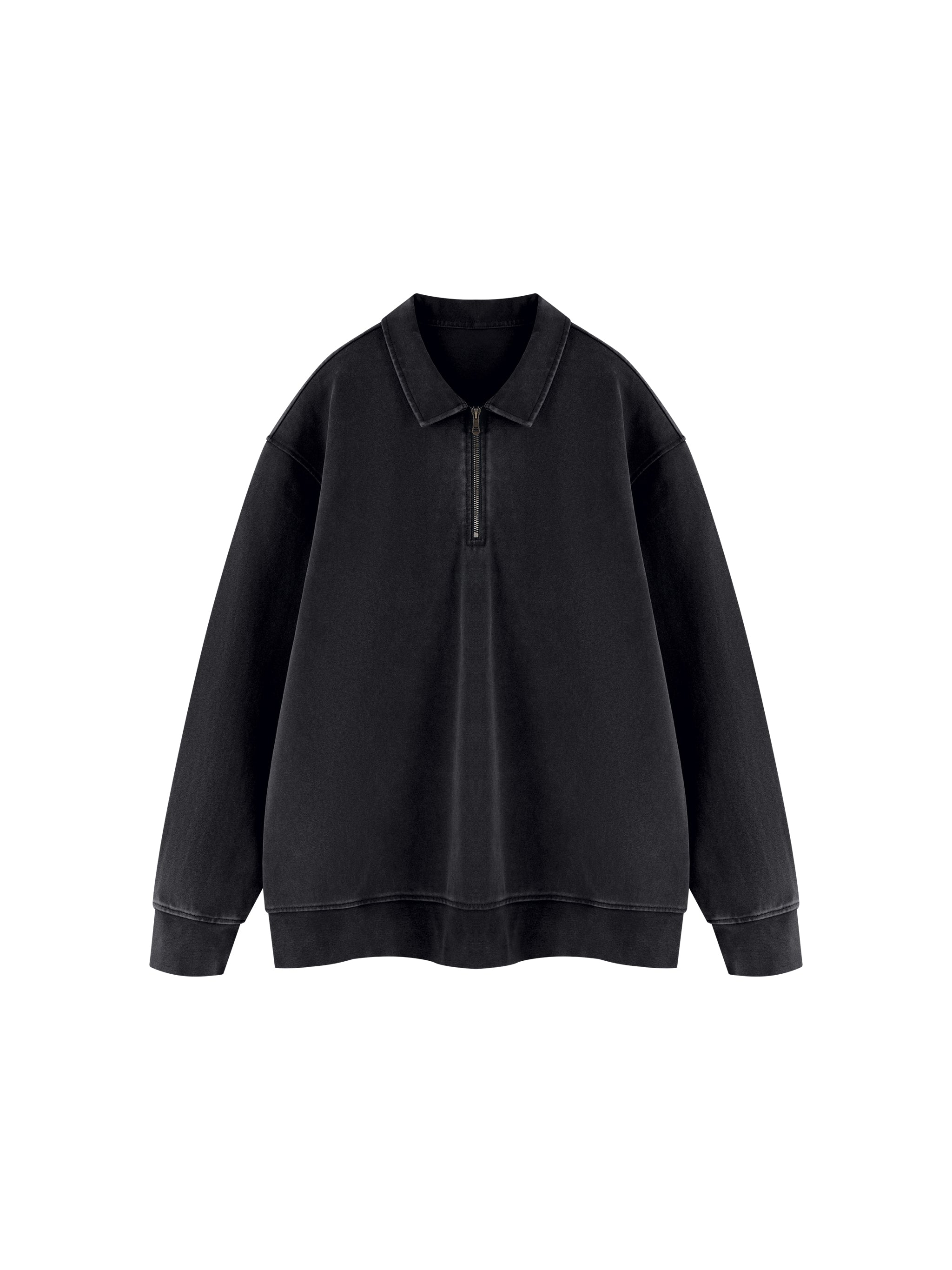 Unisex Vintage Wash Quarter-Zip Sweatshirt