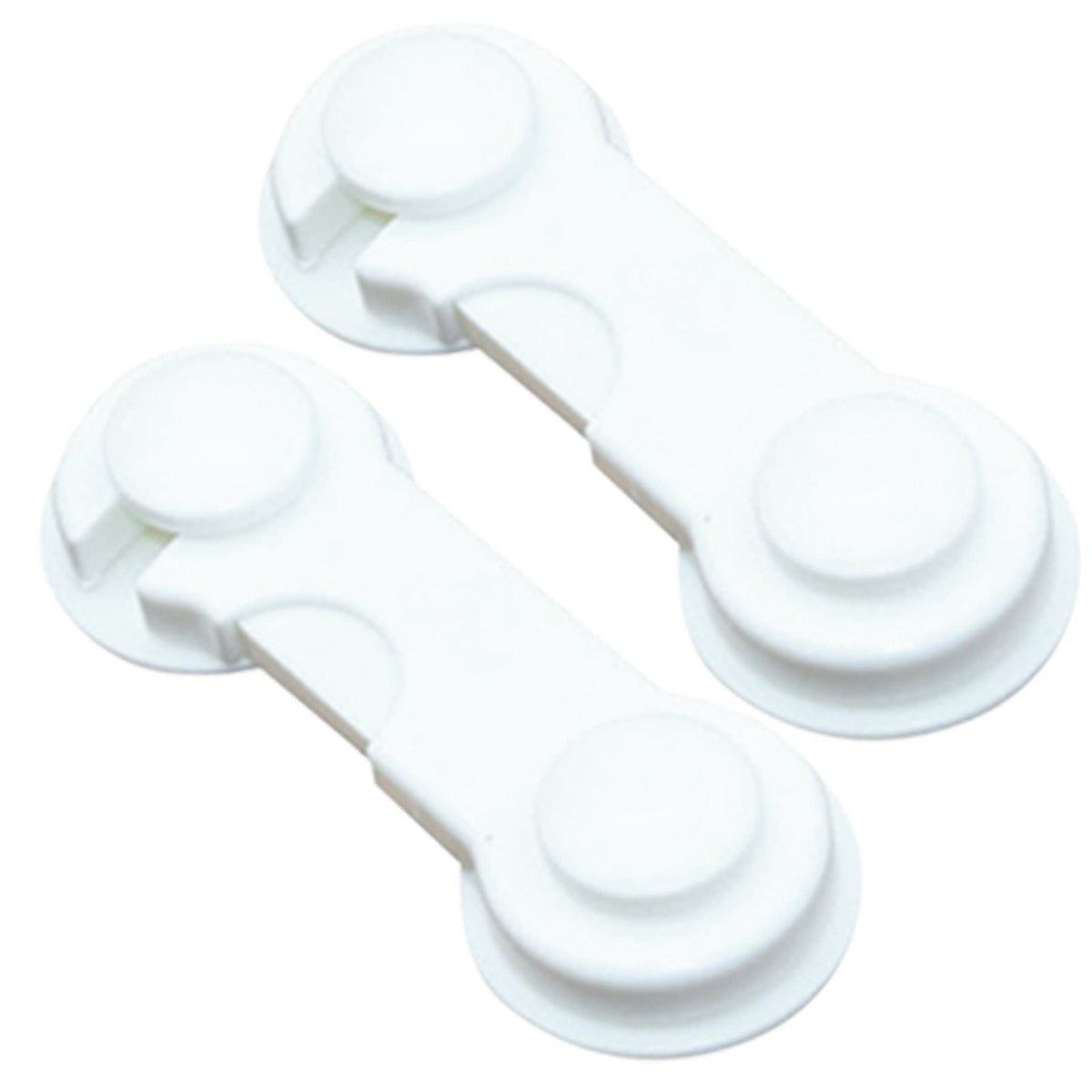 Cabinet Locks for Pet Safety Plastic Latches with Adhesive for Drawer Cupboards Closet and Pantry