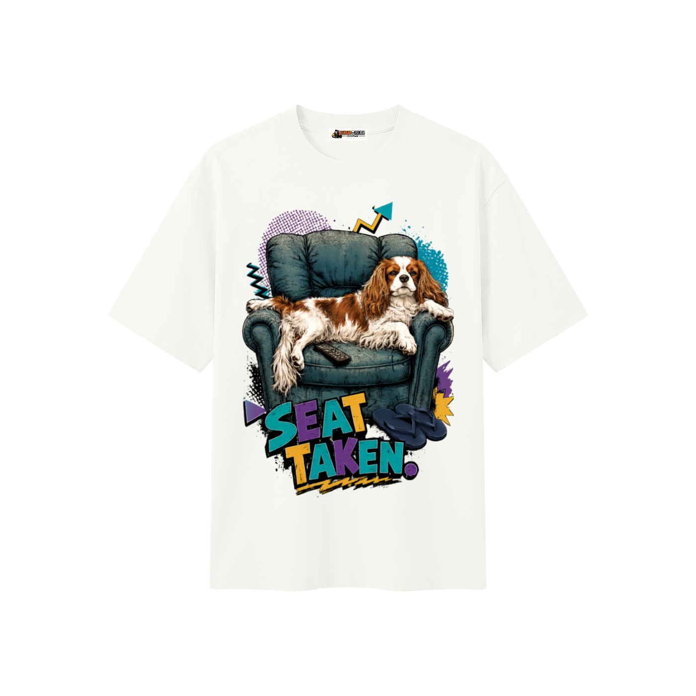 Seat Taken Unisex Heavyweight Oversized T-Shirt