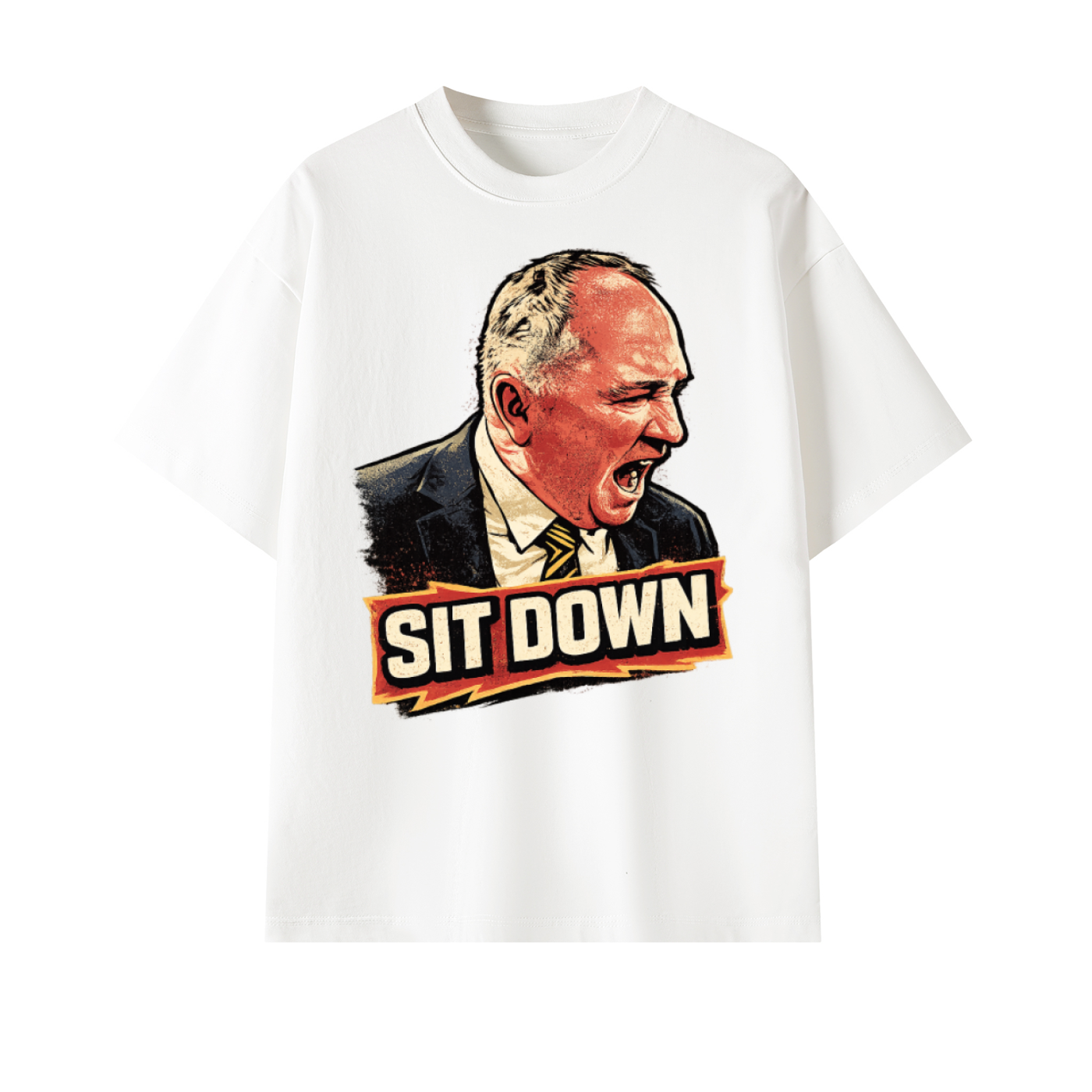 Sit Down Unisex Oversized T-Shirt