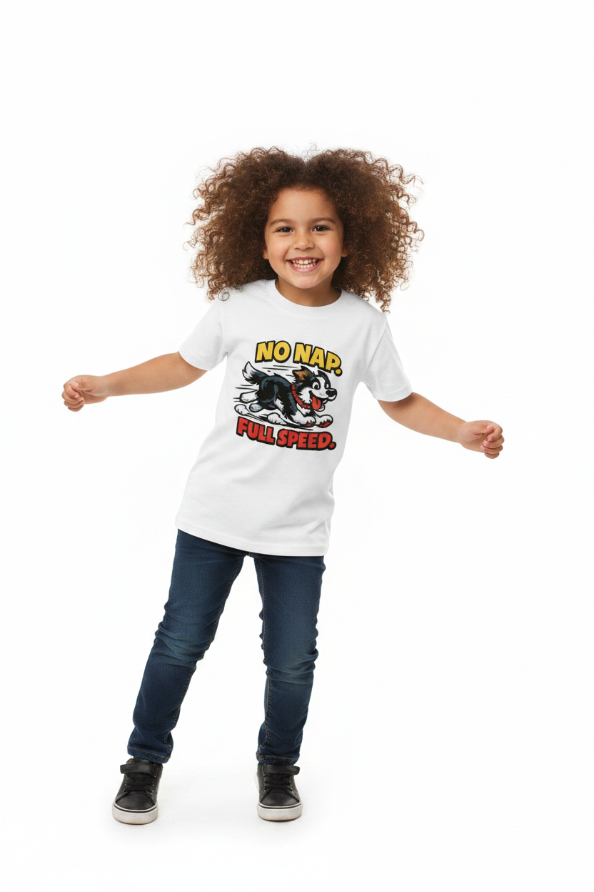 No Nap Kid's Crewneck Short Sleeve T-Shirt