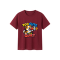 Too Cute Kid's Crewneck Short Sleeve T-Shirt