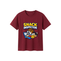 Snack Inspector Kid's Crewneck Short Sleeve T-Shirt