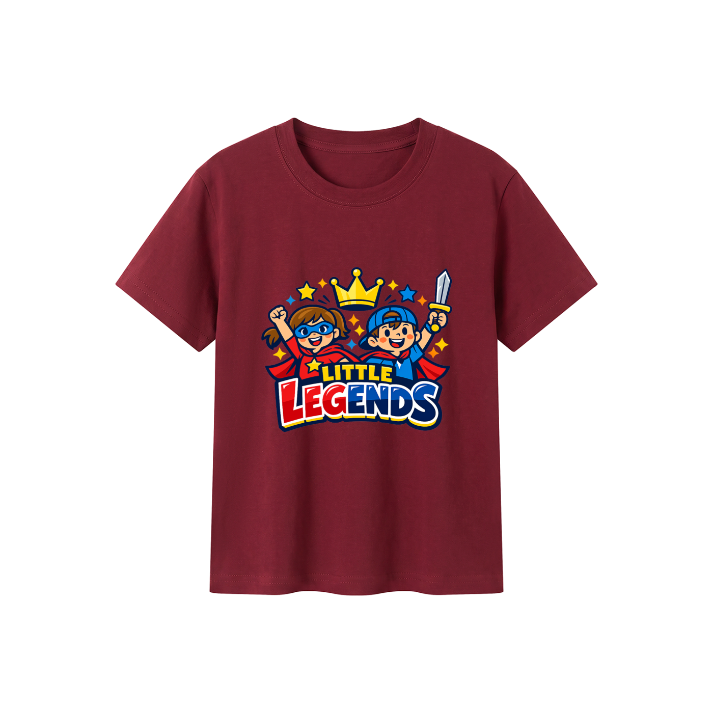 Little Legends Kid's Crewneck Short Sleeve T-Shirt