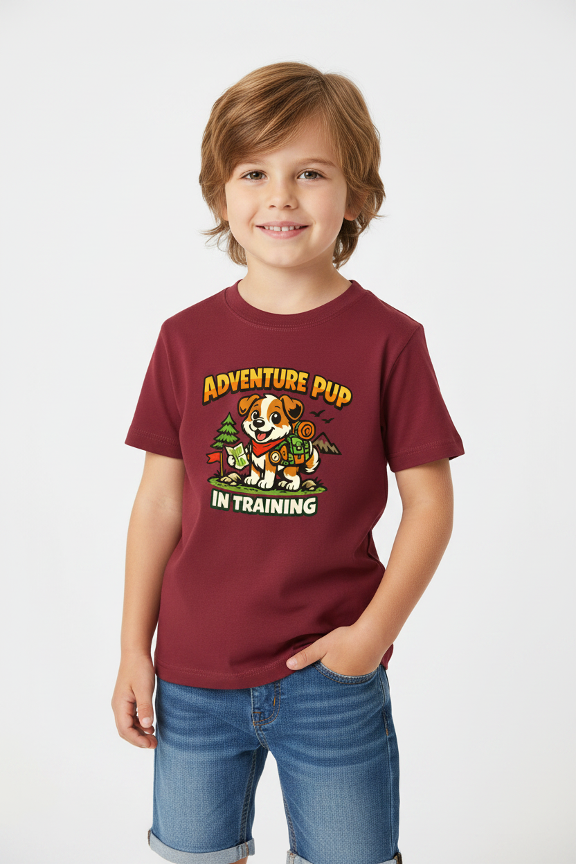 Adventure Pup Kids’ T-Shirt
