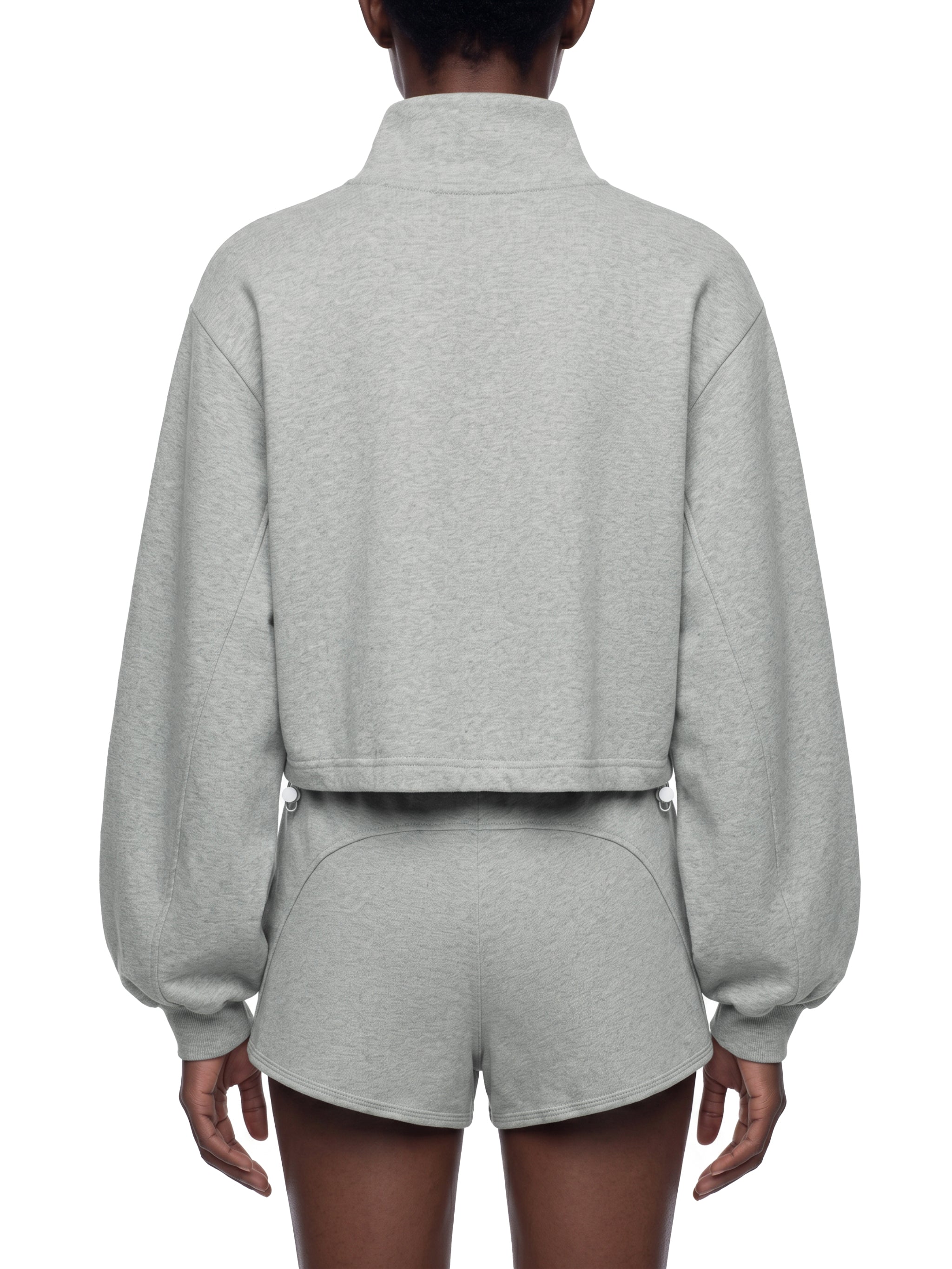 Women’s Mock-Neck Quarter-Zip Sweatshirt