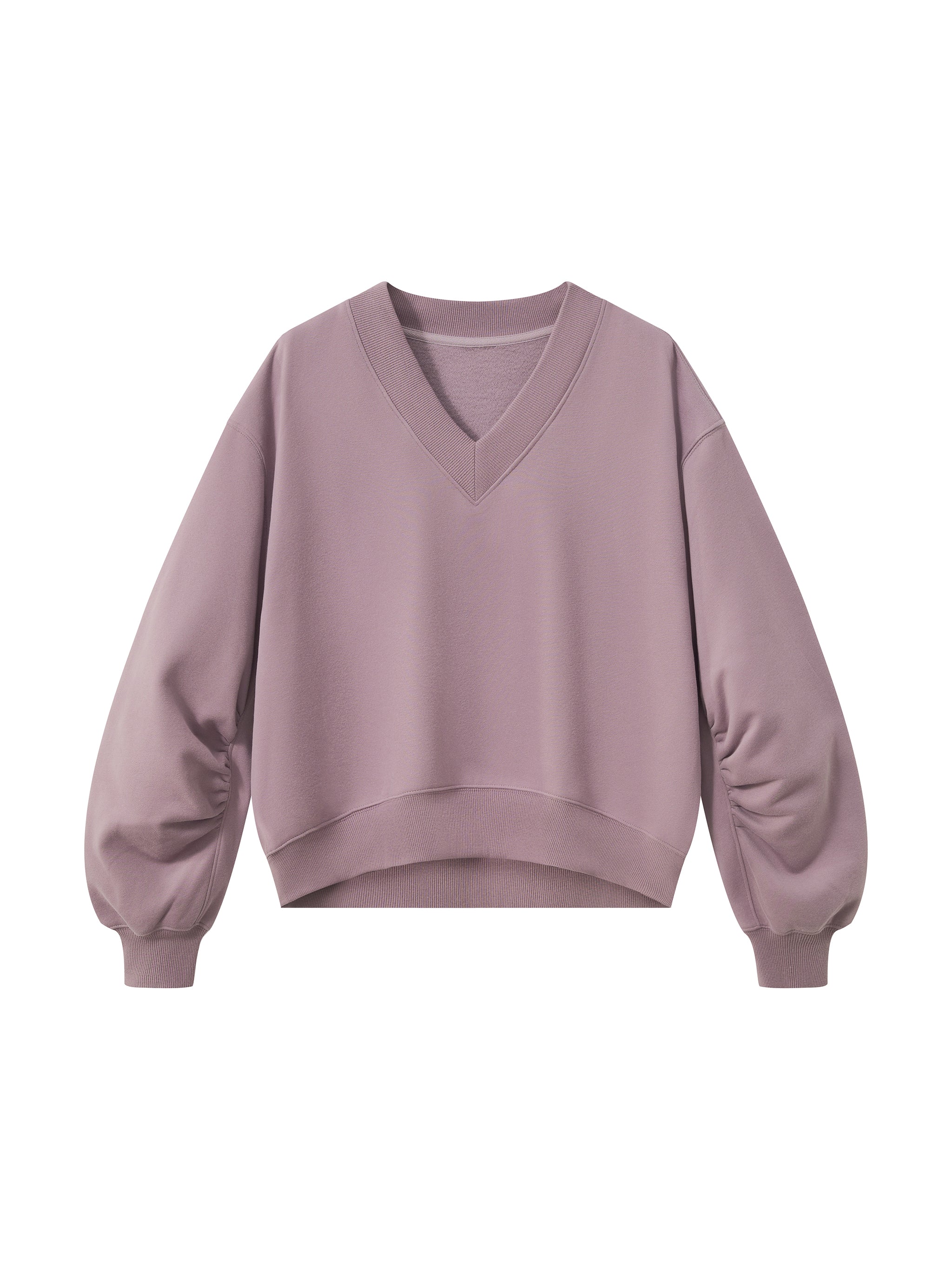 Women’s Crop V-Neck Sweatshirt