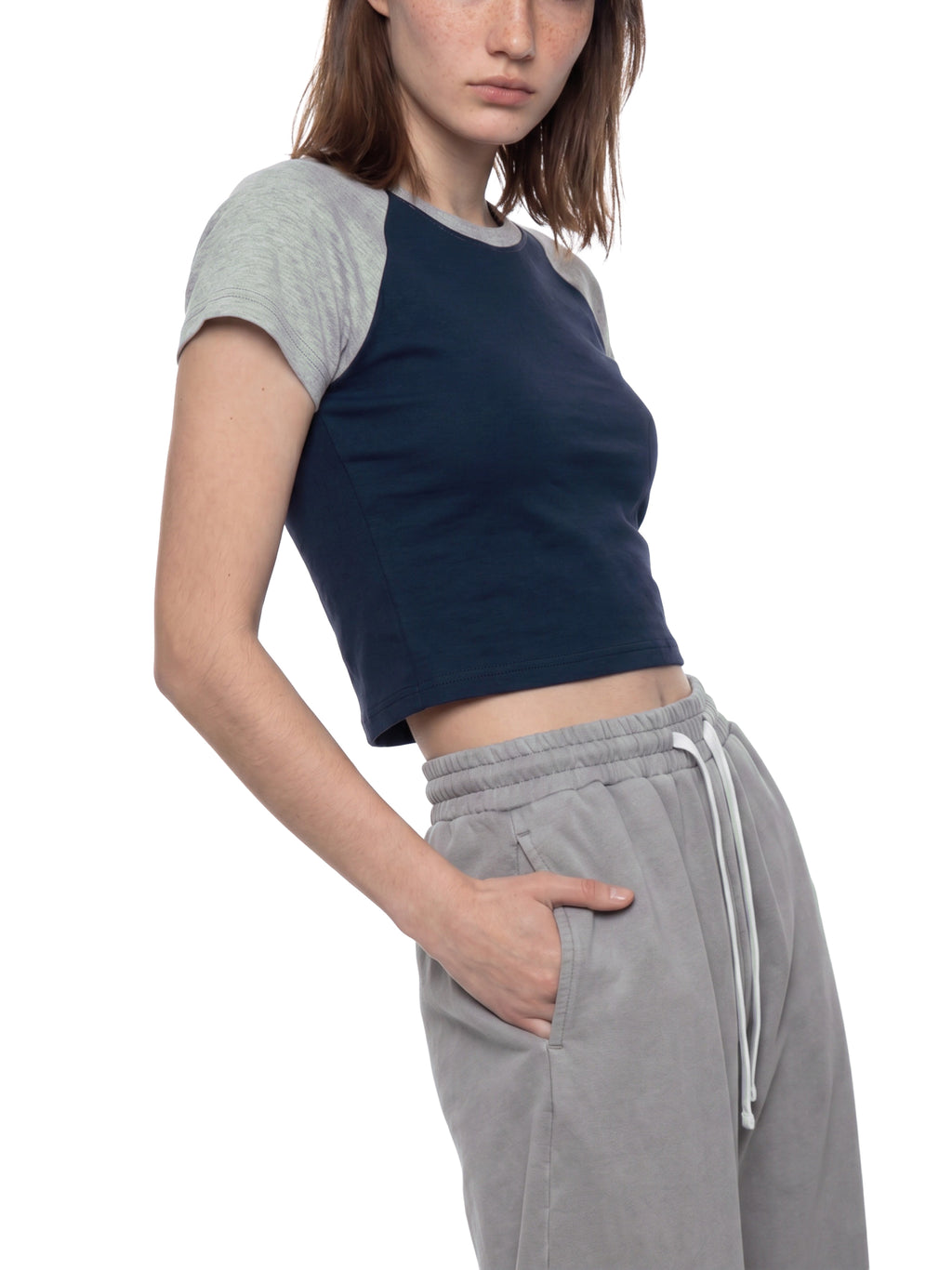 Women’s Raglan Color Block Baby T-Shirt