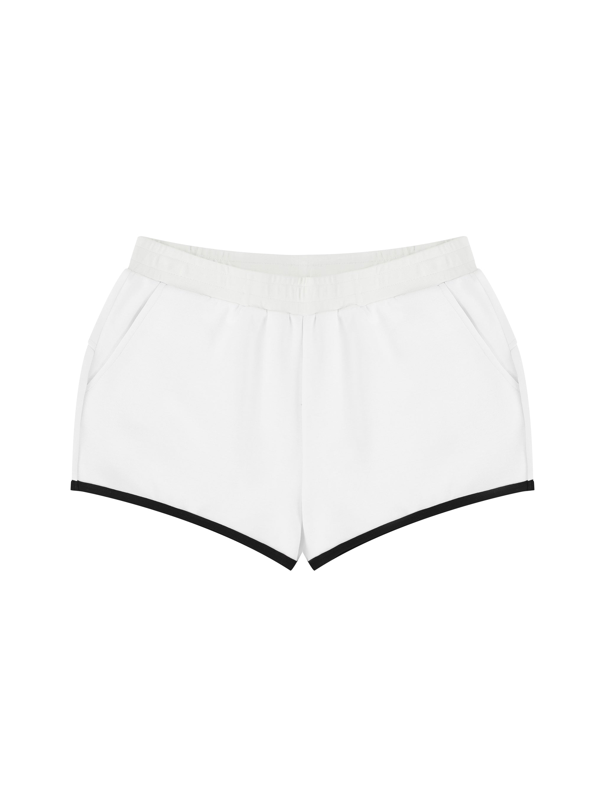 Women’s Retro Contrast Binding Shorts