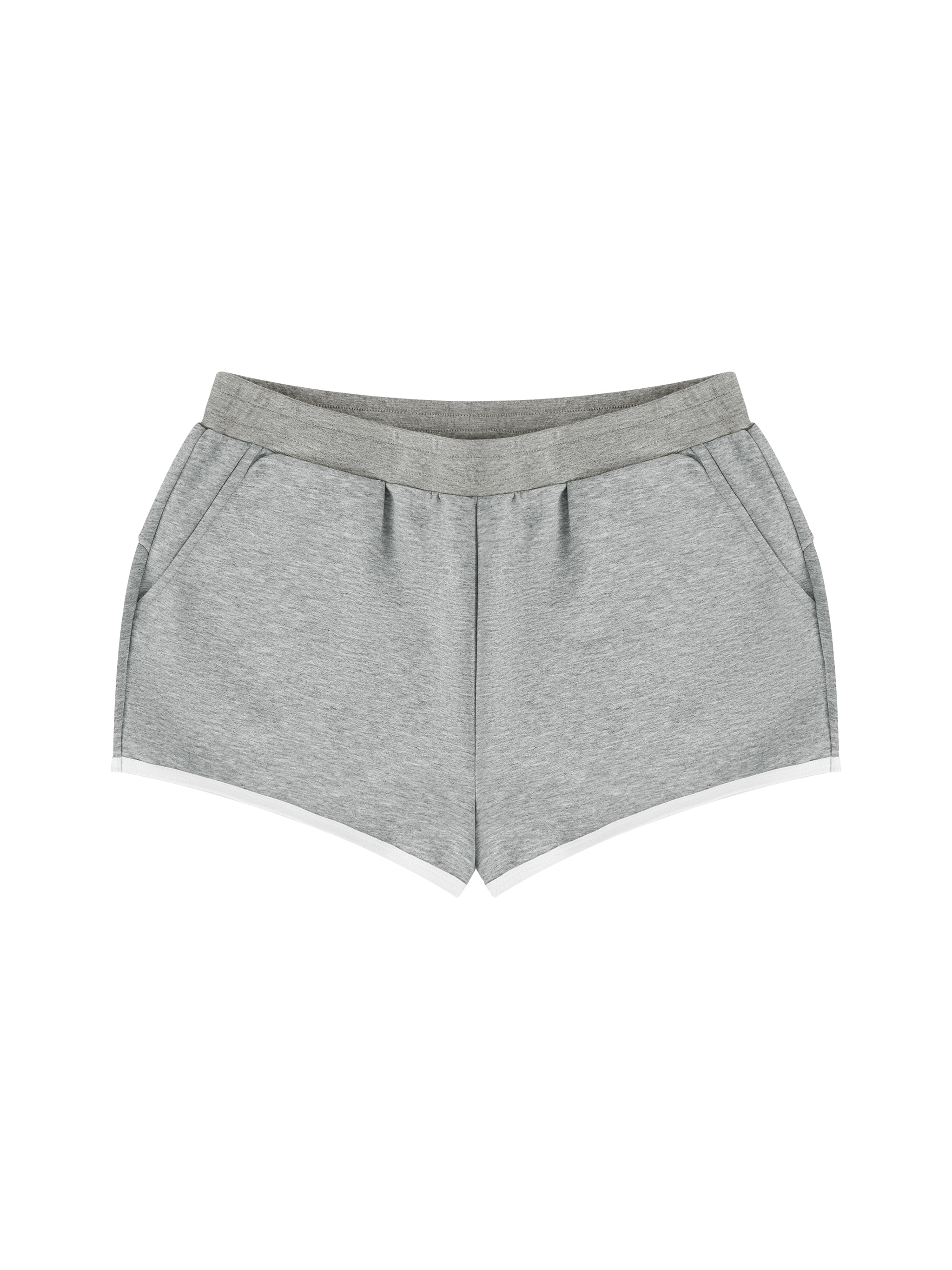 Women’s Retro Contrast Binding Shorts