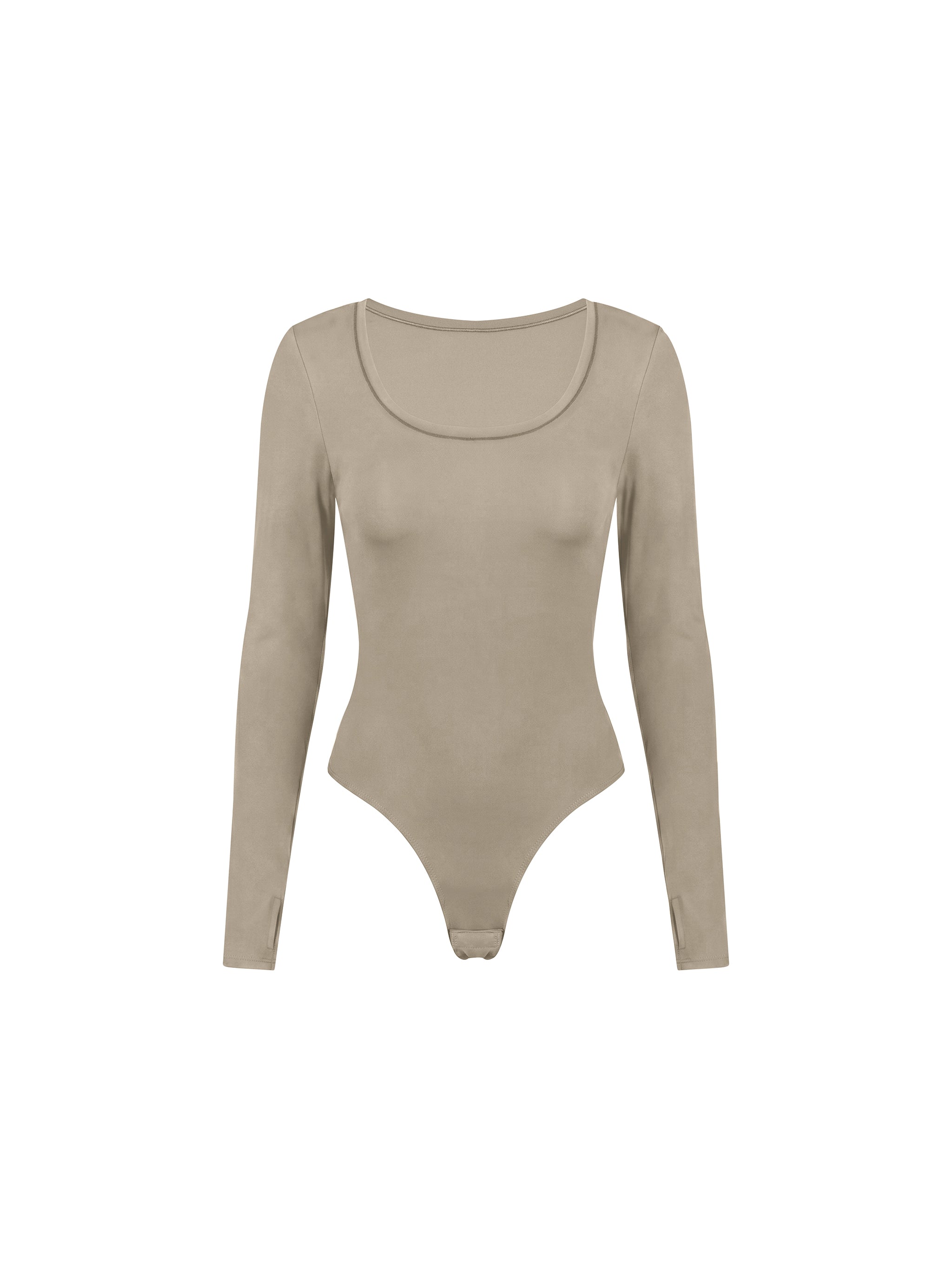 Women's Tight Long Sleeve Yoga Bodysuit