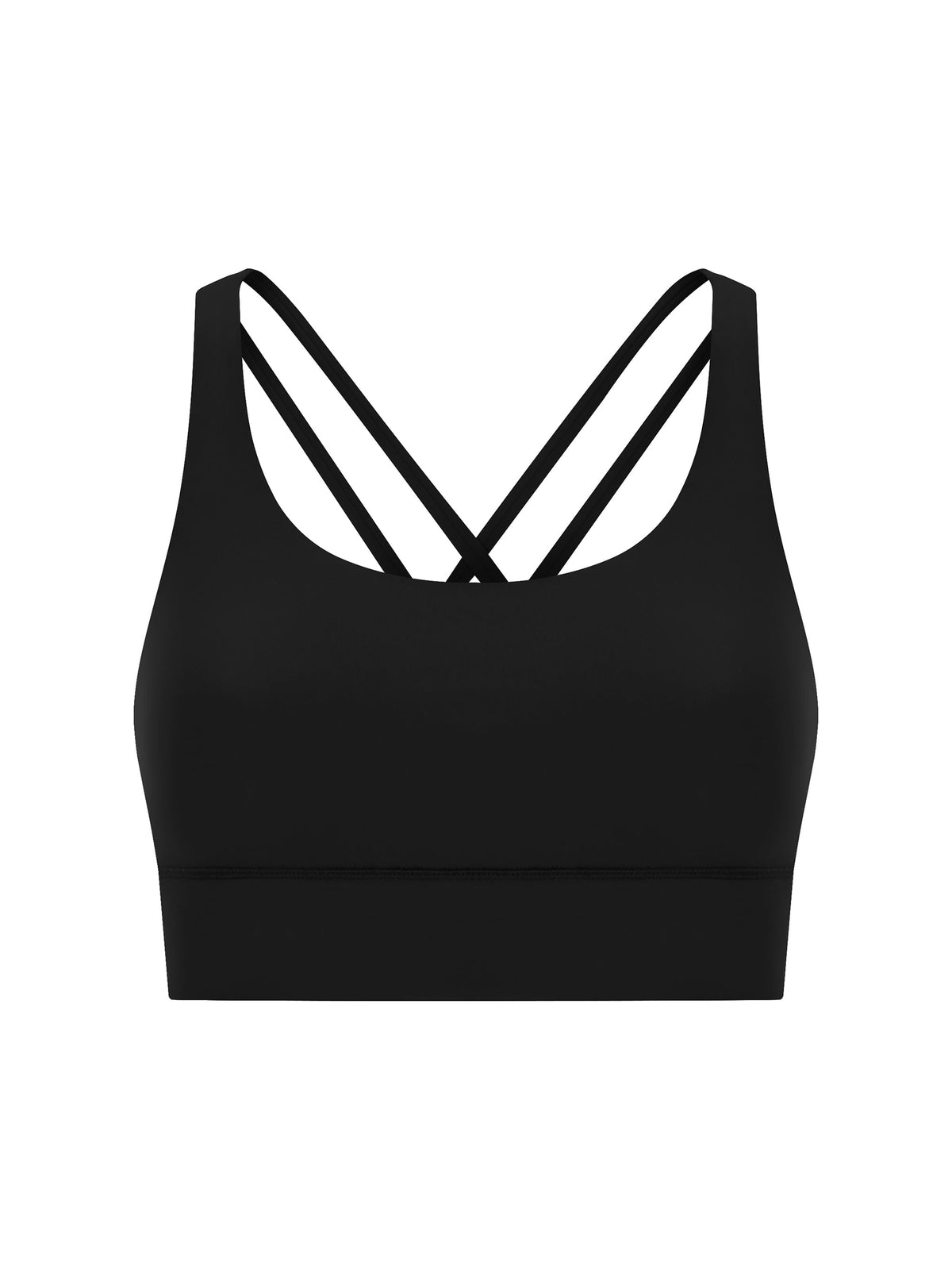 Strappy Criss-Cross Sports Bra