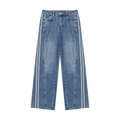 Women’s Wide-Leg Denim Jeans – Jeans Blue front