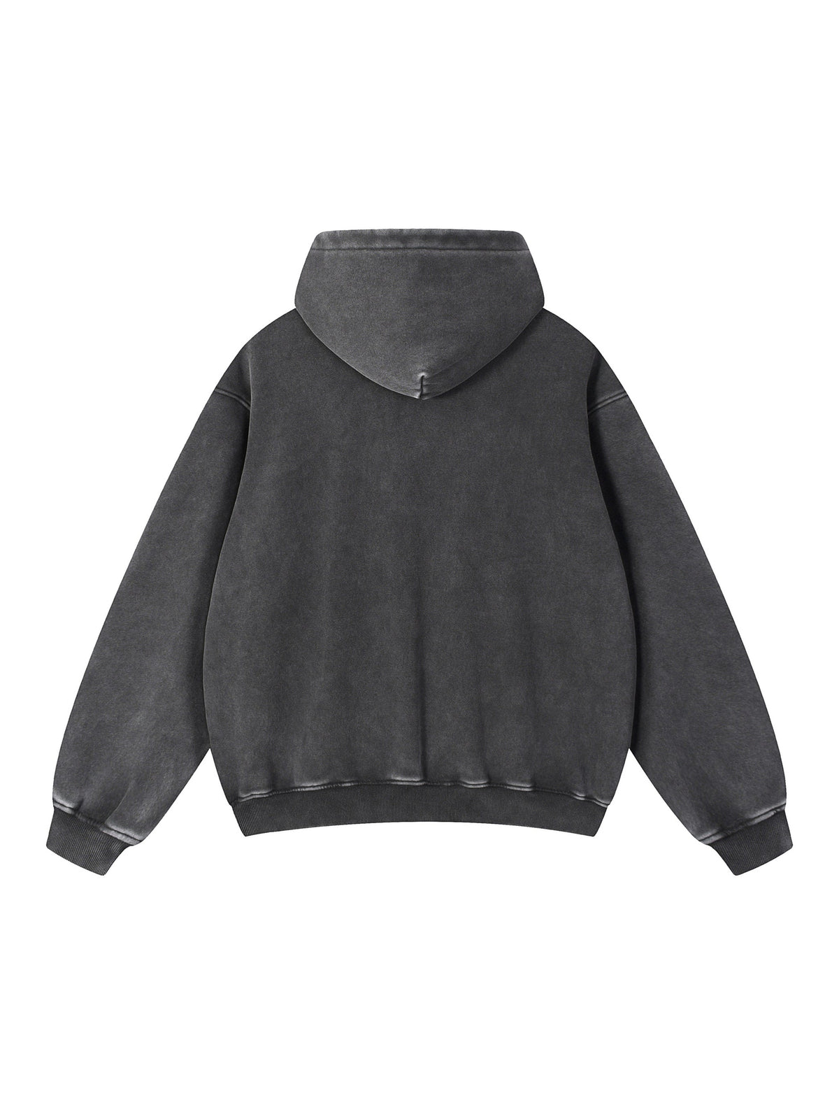 Snow Wash Fleece Oversize Hoodie – product view 5