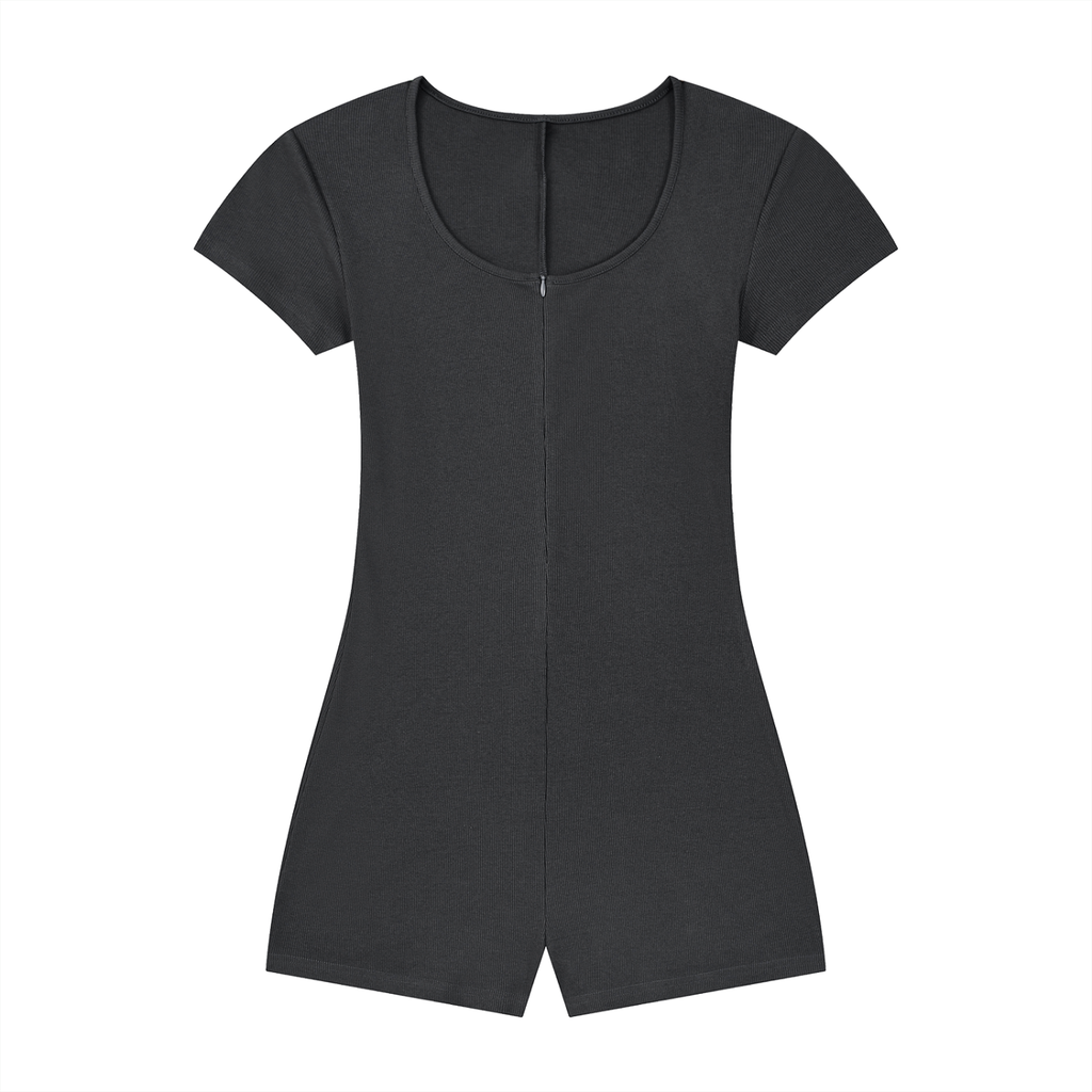 Women's Dual-Function Cape Tie-Waist Romper