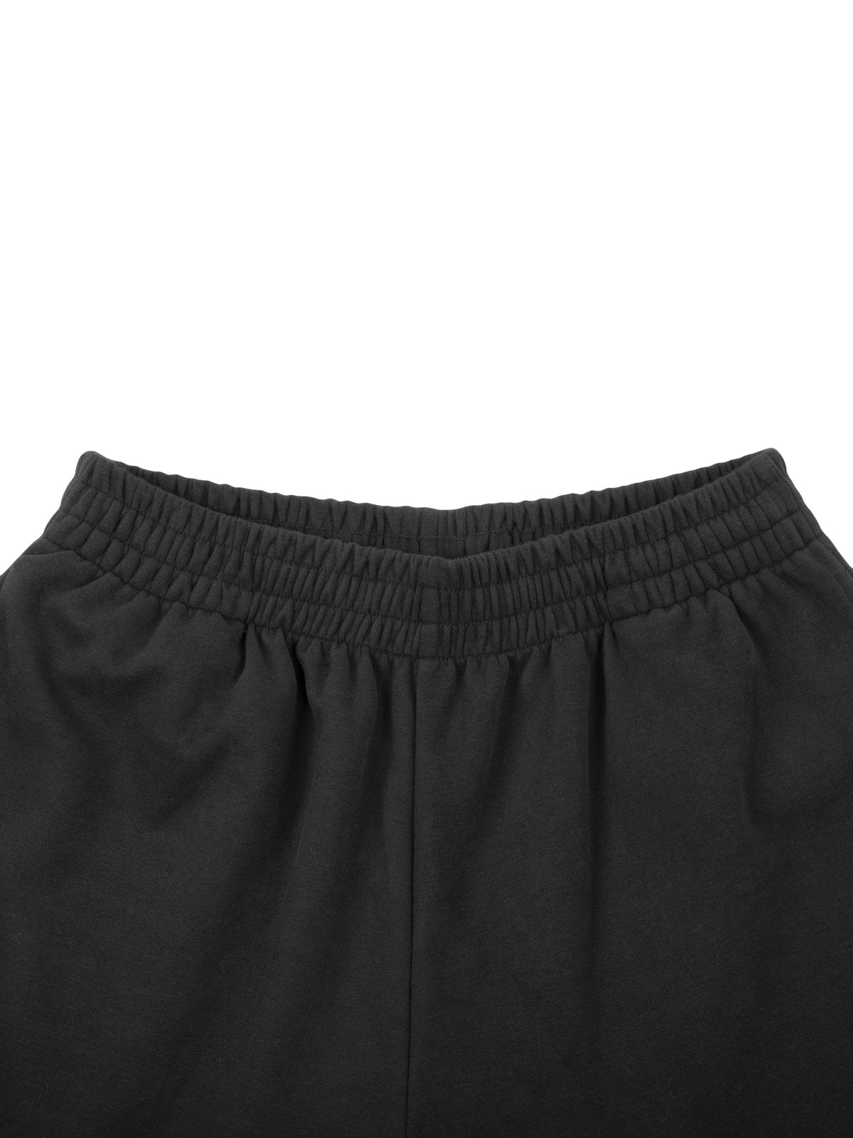 Curved Stripe Straight-Leg Sweatpants