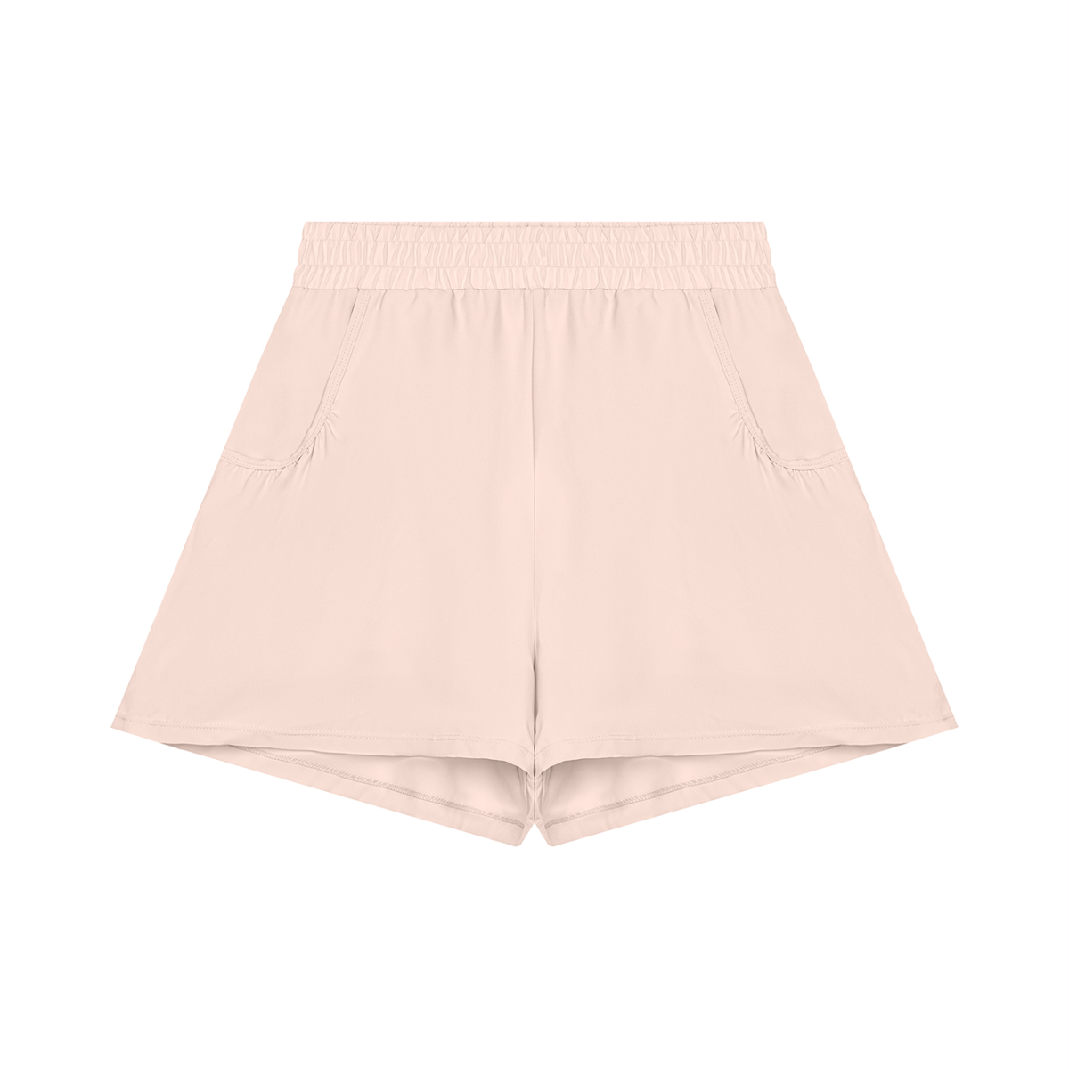 Women's Ruched Yoga Shorts