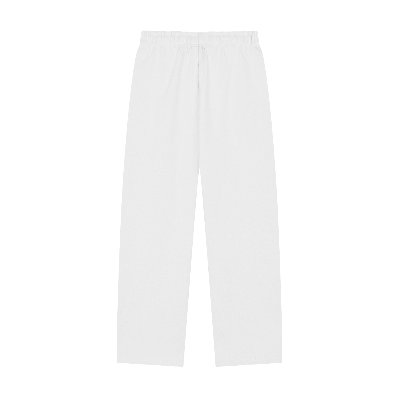 Solid Colour Straight-Leg Sweatpants