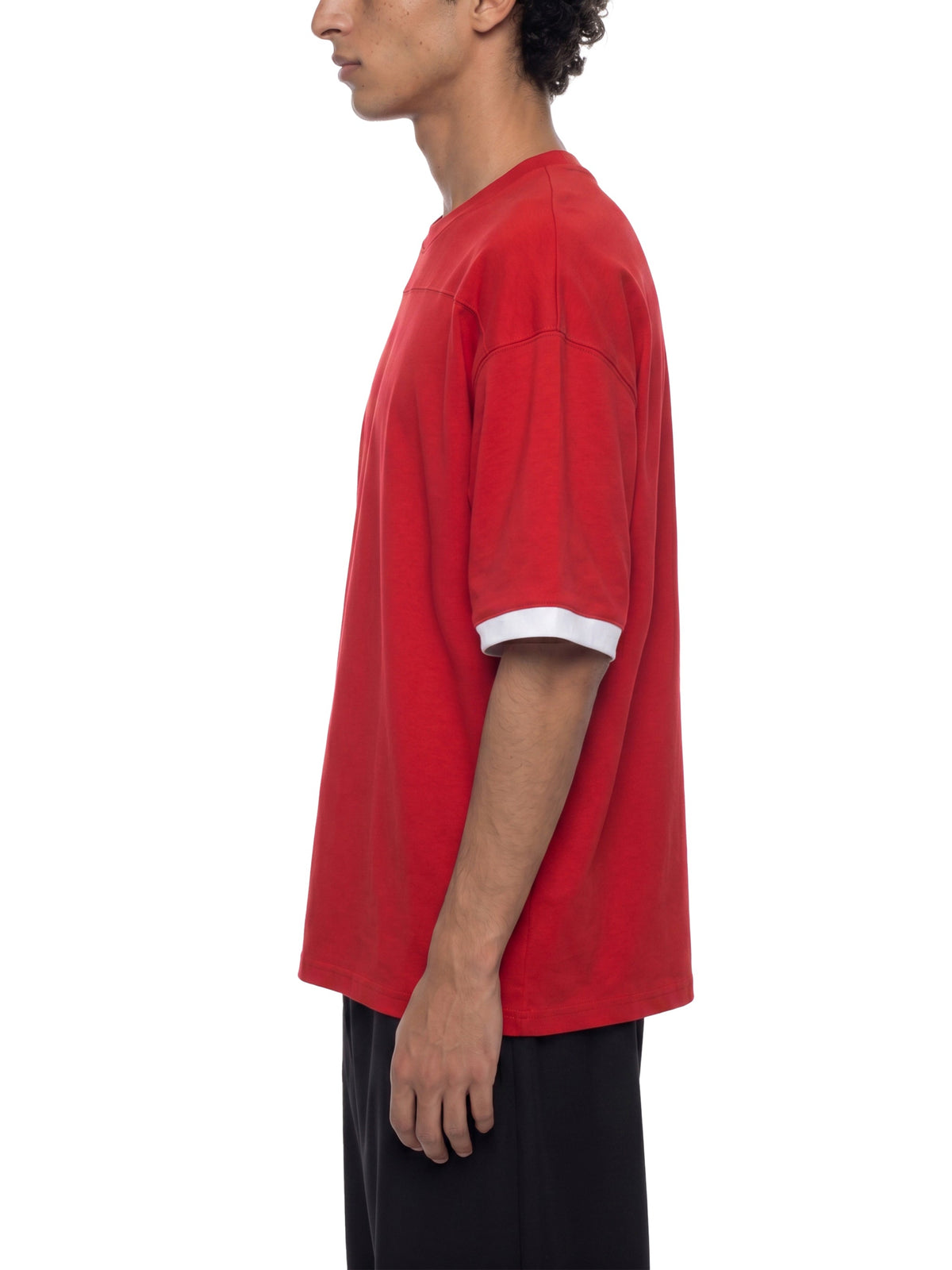 Unisex Colour Block Drop Shoulder T-Shirt