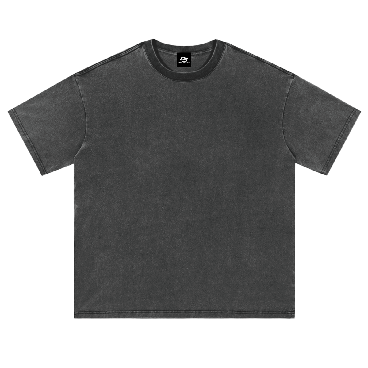 Vintage Washed Loose Fluffy T-Shirt