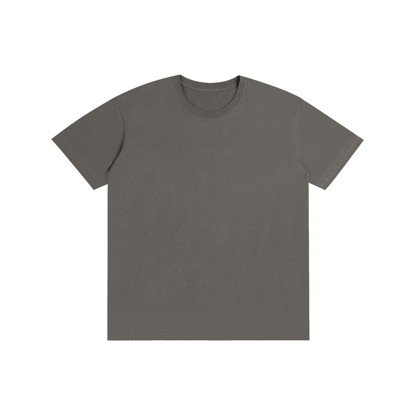 Pure Cotton Unisex T-Shirt - Charcoal Gray front