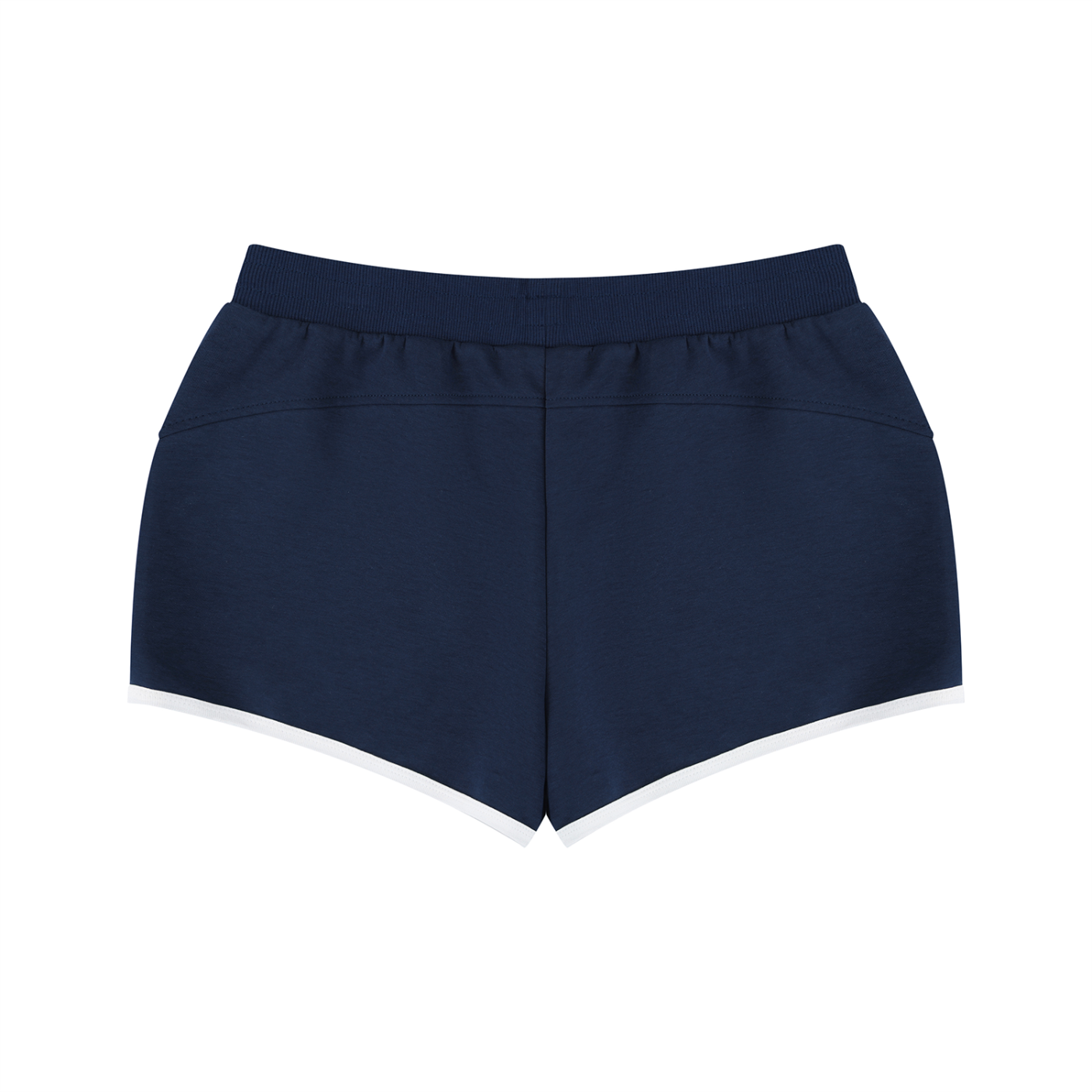 Women’s Retro Contrast Binding Shorts