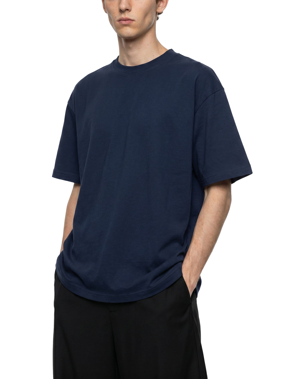 Unisex Solid Color Regular Fit T-Shirt
