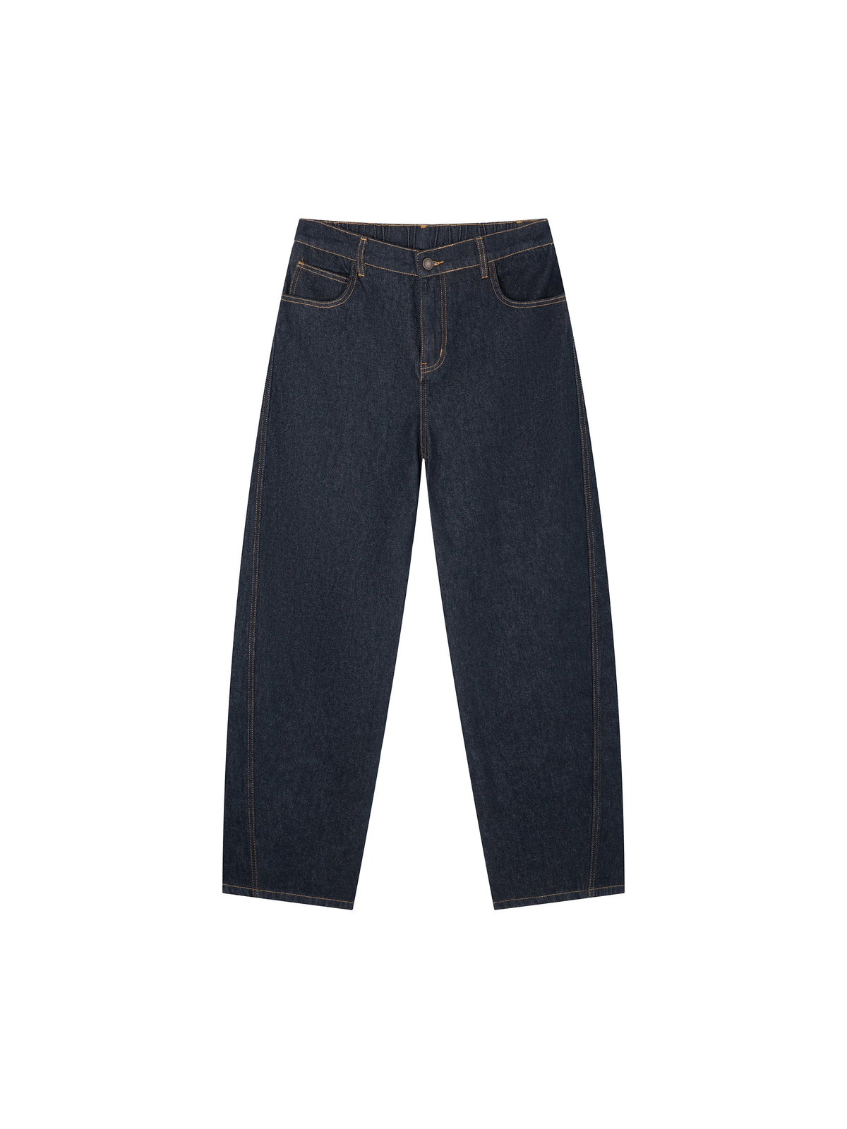 Men's Vintage Wash Barrel Leg Jeans